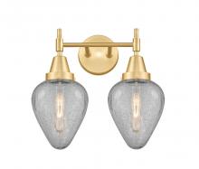  447-2W-SG-G165 - Geneseo - 2 Light - 16 inch - Satin Gold - Bath Vanity Light