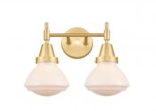  447-2W-SG-G321 - Olean - 2 Light - 16 inch - Satin Gold - Bath Vanity Light