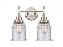 Innovations Lighting 447-2W-SN-G184 - Canton - 2 Light - 15 inch - Satin Nickel - Bath Vanity Light