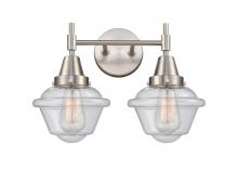  447-2W-SN-G534 - Oxford - 2 Light - 17 inch - Satin Nickel - Bath Vanity Light