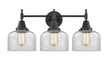 Innovations Lighting 447-3W-BK-G72 - Caden - 3 Light - 26 inch - Matte Black - Bath Vanity Light