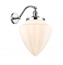  515-1W-PC-G661-12 - Bullet - 1 Light - 12 inch - Polished Chrome - Sconce