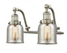  515-2W-SN-G58 - Bell - 2 Light - 18 inch - Brushed Satin Nickel - Bath Vanity Light