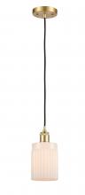 Innovations Lighting 516-1P-SG-G341 - Hadley - 1 Light - 5 inch - Satin Gold - Cord hung - Mini Pendant