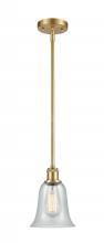  516-1S-SG-G2812 - Hanover - 1 Light - 6 inch - Satin Gold - Mini Pendant