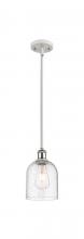  516-1S-WPC-G558-6SDY - Bella - 1 Light - 6 inch - White Polished Chrome - Mini Pendant