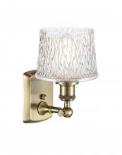  516-1W-AB-G402 - Niagara - 1 Light - 7 inch - Antique Brass - Sconce