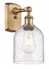  516-1W-BB-G558-6SDY - Bella - 1 Light - 6 inch - Brushed Brass - Sconce