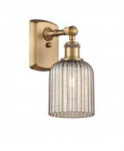  516-1W-BB-G559-5ME - Bridal Veil - 1 Light - 5 inch - Brushed Brass - Sconce