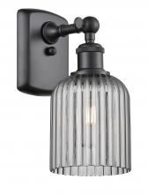  516-1W-BK-G559-5SM - Bridal Veil - 1 Light - 5 inch - Matte Black - Sconce