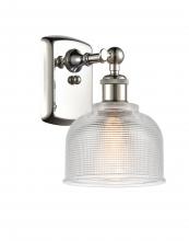  516-1W-PN-G412 - Dayton - 1 Light - 6 inch - Polished Nickel - Sconce