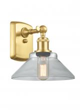  516-1W-SG-G132 - Orwell - 1 Light - 8 inch - Satin Gold - Sconce