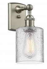  516-1W-SN-G112 - Cobbleskill - 1 Light - 5 inch - Brushed Satin Nickel - Sconce