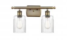Innovations Lighting 516-2W-AB-G342 - Hadley - 2 Light - 15 inch - Antique Brass - Bath Vanity Light