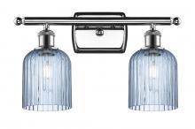  516-2W-PC-G559-5BL - Bridal Veil - 2 Light - 15 inch - Polished Chrome - Bath Vanity Light