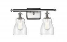  516-2W-SN-G394 - Ellery - 2 Light - 15 inch - Brushed Satin Nickel - Bath Vanity Light