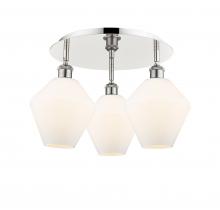  516-3C-PN-G651-8 - Cindyrella - 3 Light - 20 inch - Polished Nickel - Flush Mount