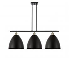  516-3I-BAB-MBD-12-BK - Bristol - 3 Light - 39 inch - Black Antique Brass - Cord hung - Island Light