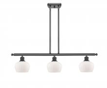  516-3I-BK-G91 - Fenton - 3 Light - 36 inch - Matte Black - Cord hung - Island Light