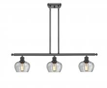  516-3I-BK-G92 - Fenton - 3 Light - 36 inch - Matte Black - Cord hung - Island Light