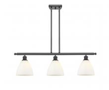  516-3I-BK-GBD-751 - Bristol - 3 Light - 36 inch - Matte Black - Cord hung - Island Light