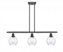  516-3I-OB-G362 - Waverly - 3 Light - 36 inch - Oil Rubbed Bronze - Cord hung - Island Light