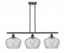  516-3I-OB-G92-L-LED - Fenton - 3 Light - 38 inch - Oil Rubbed Bronze - Cord hung - Island Light