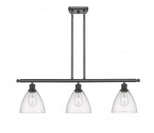  516-3I-OB-GBD-754 - Bristol - 3 Light - 36 inch - Oil Rubbed Bronze - Cord hung - Island Light