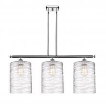  516-3I-PC-G1113-L - Cobbleskill - 3 Light - 36 inch - Polished Chrome - Cord hung - Island Light