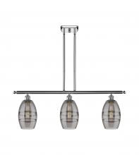  516-3I-PC-G557-6SM - Vaz - 3 Light - 36 inch - Polished Chrome - Cord hung - Island Light