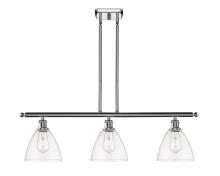  516-3I-PC-GBD-752 - Bristol - 3 Light - 36 inch - Polished Chrome - Cord hung - Island Light