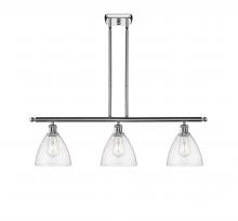  516-3I-PC-GBD-754 - Bristol - 3 Light - 36 inch - Polished Chrome - Cord hung - Island Light