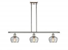  516-3I-PN-G92 - Fenton - 3 Light - 36 inch - Polished Nickel - Cord hung - Island Light