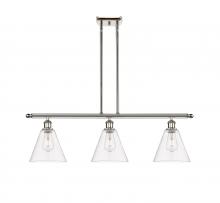  516-3I-PN-GBC-82 - Berkshire - 3 Light - 36 inch - Polished Nickel - Cord hung - Island Light