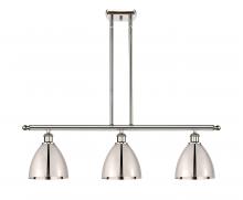  516-3I-PN-MBD-75-PN - Bristol - 3 Light - 36 inch - Polished Nickel - Cord hung - Island Light