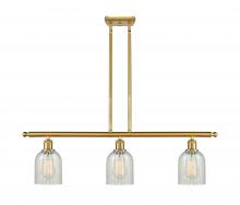  516-3I-SG-G2511 - Caledonia - 3 Light - 36 inch - Satin Gold - Cord hung - Island Light