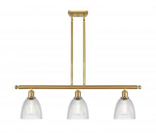  516-3I-SG-G382 - Castile - 3 Light - 36 inch - Satin Gold - Cord hung - Island Light