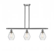  516-3I-SN-G654-6 - Cindyrella - 3 Light - 36 inch - Brushed Satin Nickel - Cord hung - Island Light