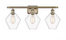  516-3W-AB-G652-8 - Cindyrella - 3 Light - 28 inch - Antique Brass - Bath Vanity Light