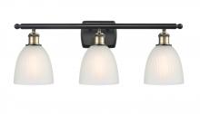  516-3W-BAB-G381 - Castile - 3 Light - 26 inch - Black Antique Brass - Bath Vanity Light