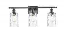  516-3W-BK-G352 - Candor - 3 Light - 25 inch - Matte Black - Bath Vanity Light