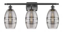  516-3W-OB-G557-6SM - Vaz - 3 Light - 26 inch - Oil Rubbed Bronze - Bath Vanity Light