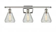  516-3W-PN-G275 - Conesus - 3 Light - 26 inch - Polished Nickel - Bath Vanity Light