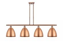  516-4I-AC-MBD-9-AC - Bristol - 4 Light - 48 inch - Antique Copper - Cord hung - Island Light