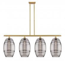  516-4I-SG-G557-10SM - Vaz - 4 Light - 48 inch - Satin Gold - Cord hung - Island Light