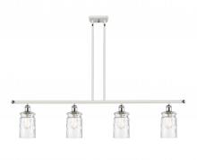 Innovations Lighting 516-4I-WPC-G352 - Candor - 4 Light - 48 inch - White Polished Chrome - Cord hung - Island Light