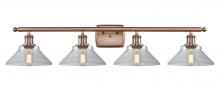  516-4W-AC-G132 - Orwell - 4 Light - 38 inch - Antique Copper - Bath Vanity Light