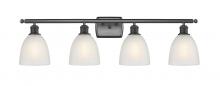  516-4W-OB-G381 - Castile - 4 Light - 36 inch - Oil Rubbed Bronze - Bath Vanity Light