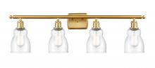  516-4W-SG-G394 - Ellery - 4 Light - 35 inch - Satin Gold - Bath Vanity Light