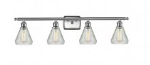  516-4W-SN-G275 - Conesus - 4 Light - 36 inch - Brushed Satin Nickel - Bath Vanity Light